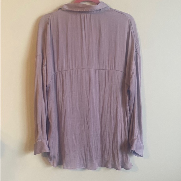 FREE PEOPLE Starry Dreams Pullover Tunic Top - Lilac Small - Picture 10 of 12